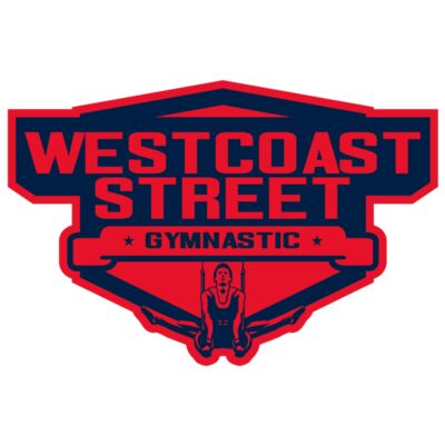 West Coast Street Gymnastic logo template Miniatura